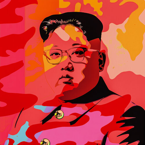 Pink Kim Pop par Thomas Dellert, Édition en vente sur Singulart