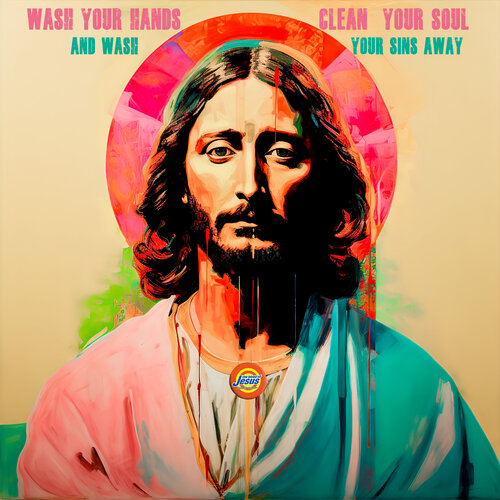 Jesus Super Star Soap di Thomas Dellert, Stampa in vendita su Singulart