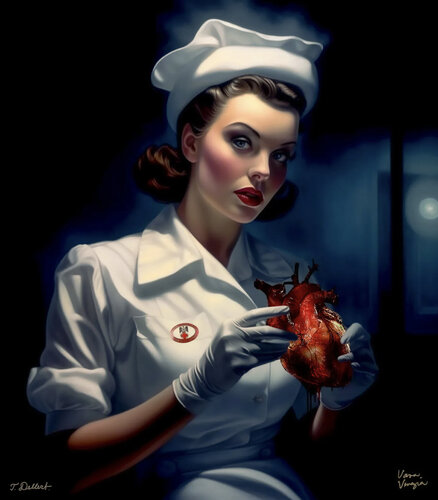 The Nurse with the Big Heart. Thomas Dellert