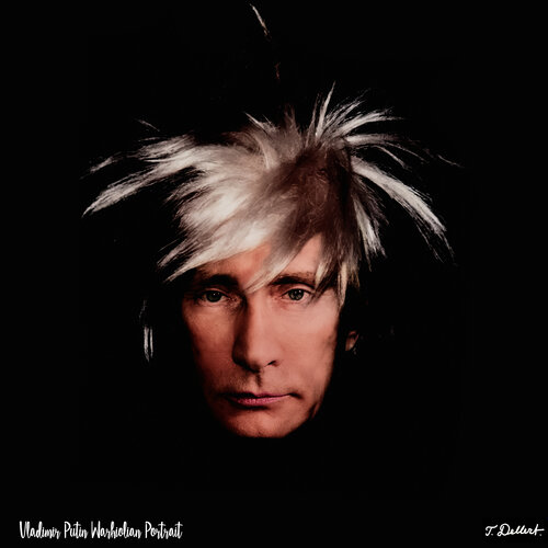 Vladimir Putin Warholian Potrait Thomas Dellert
