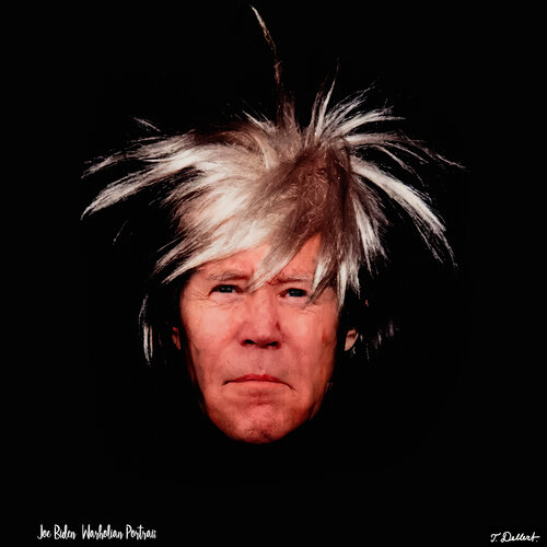Joe Biden Warholian Potrait de Thomas Dellert, Fotografía a la venta en Singulart