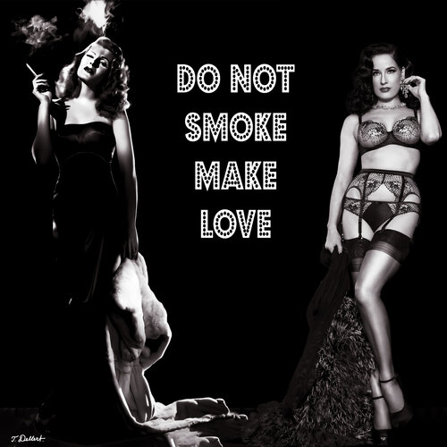Do Not Smoke it Kills Make LOVE Instead par Thomas Dellert, Photographie en vente sur Singulart