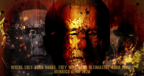 Where they Burn Books par Thomas Dellert, Photographie en vente sur Singulart