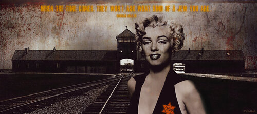 Marilyn converted to Judaism ? par Thomas Dellert, Photographie en vente sur Singulart