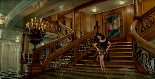 Dita Mermaid in a sinking World van Thomas Dellert, Fotografie te koop op Singulart