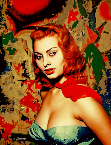 Sophia Loren di Thomas Dellert, Fotografia in vendita su Singulart