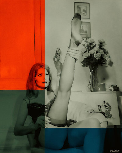 Sophia Loren in her movie classic Today Yesterday and tomorrow di Thomas Dellert, Fotografia in vendita su Singulart