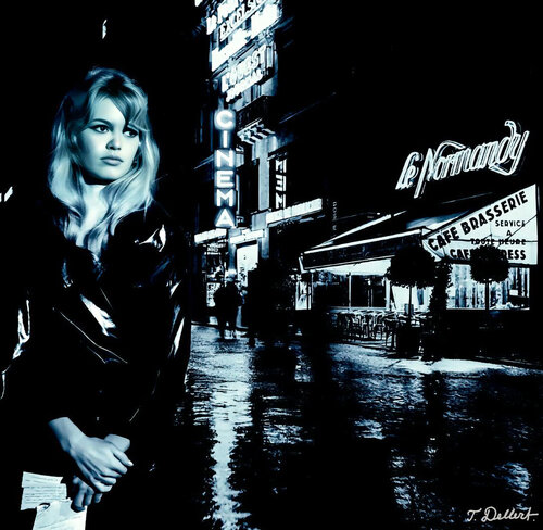 Bardot et la nuit parisienne von Thomas Dellert, Fotografie kaufen auf Singulart