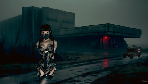 Dita in a near future par Thomas Dellert, Photographie en vente sur Singulart