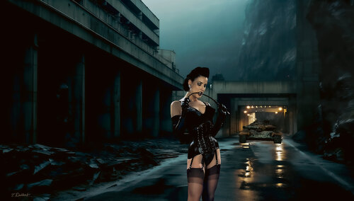 Futuristic Dita Dominatrix Thomas Dellert