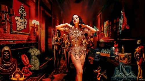 Dita Diamond Queen of Art par Thomas Dellert, Photographie en vente sur Singulart