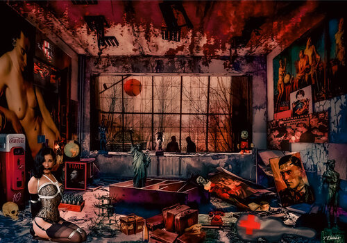 Dita tided to history par Thomas Dellert, Photographie en vente sur Singulart