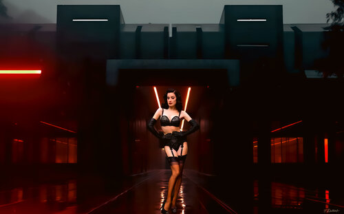 Dita Neon Palace par Thomas Dellert, Photographie en vente sur Singulart