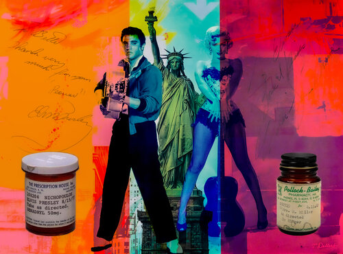ELVIS AND MARILYN ON PILLS Thomas Dellert