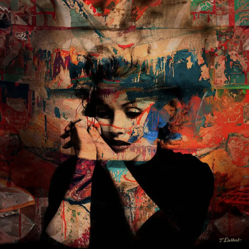 Monroe the Artist par Thomas Dellert, Édition en vente sur Singulart