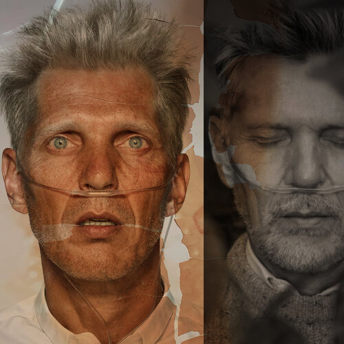 Erwin Olaf .   Based on his self portraits . Only 3 will ever be produced .    ( Erwin died of the same condition I have )  R.I.P. par Thomas Dellert, Photographie en vente sur Singulart