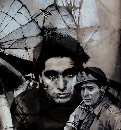 Frank Capa . Based on his war photography. Only 3 will ever be produced. Thomas Dellert