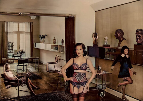 Dita and Dita and Dada in Berlin Bauhaus 1920 Thomas Dellert