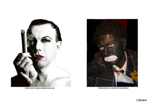 BLACK OR WHITE GAY OR JEWISH  We are All just human beings van Thomas Dellert, Fotografie te koop op Singulart