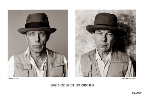 Two Artists par Thomas Dellert, Photographie en vente sur Singulart