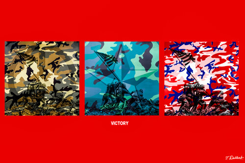 American Military Icons de Thomas Dellert, Impresión a la venta en Singulart