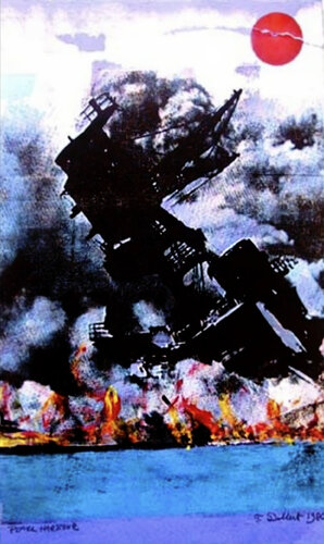 PEARL HARBOR de Thomas Dellert, Impresión a la venta en Singulart