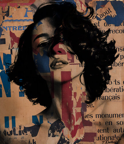 Portrait of  Pianist  Khatia Buniatishvili van Thomas Dellert, Afdruk te koop op Singulart
