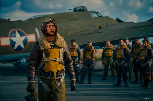 Thomas Dellert an an WW2 American Bomber Pilot par Thomas Dellert, Photographie en vente sur Singulart