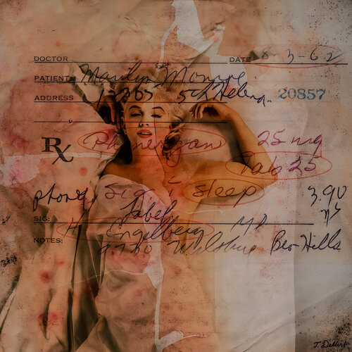 Goodnight Marilyn 1 par Thomas Dellert, Édition en vente sur Singulart