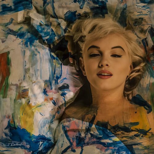 Marilyn the Artist par Thomas Dellert, Édition en vente sur Singulart