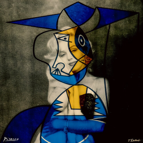 Picasso and Monroe admired one another par Thomas Dellert, Édition en vente sur Singulart
