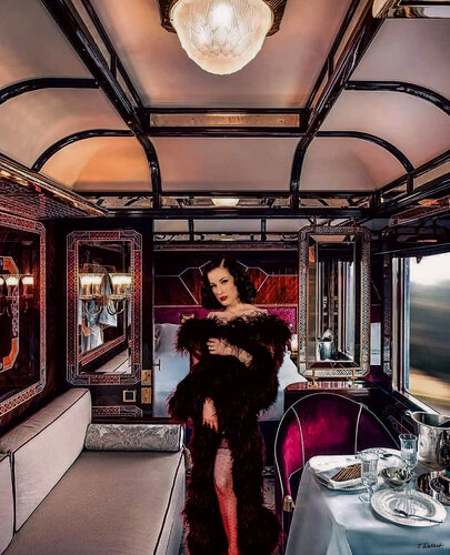 Dining with Dita par Thomas Dellert, Édition en vente sur Singulart