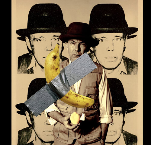 Banana Beuys par Thomas Dellert, Édition en vente sur Singulart