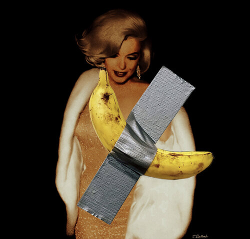Marilyn loved JFK's  Banana par Thomas Dellert, Édition en vente sur Singulart