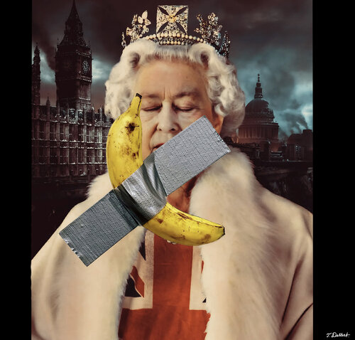 The Royal  Sleeping Banana par Thomas Dellert, Édition en vente sur Singulart