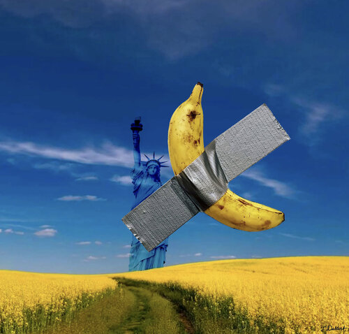 Freedom or Bananas ? par Thomas Dellert, Édition en vente sur Singulart