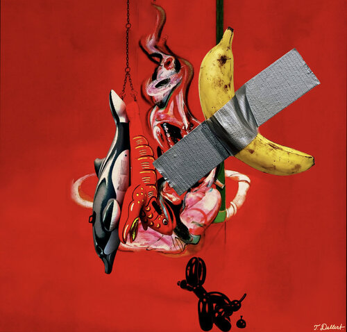 The Art World gone Bananas par Thomas Dellert, Édition en vente sur Singulart