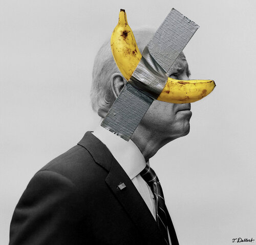 The White House Banana par Thomas Dellert, Édition en vente sur Singulart