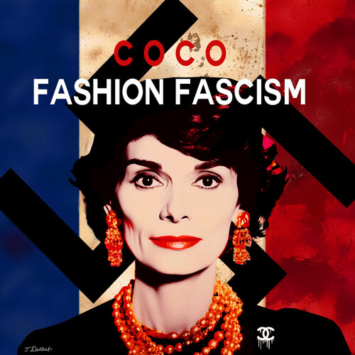 Coco Chanel French Fashion Fascism van Thomas Dellert, Afdruk te koop op Singulart