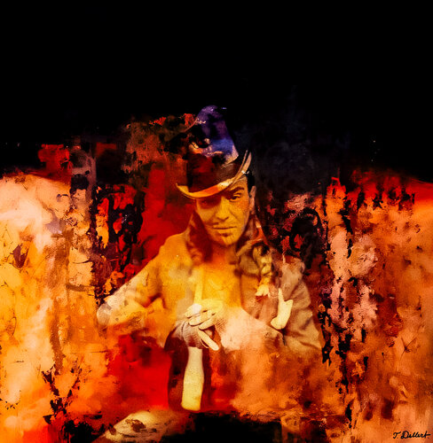 John Galliano's Burning Passion van Thomas Dellert, Afdruk te koop op Singulart