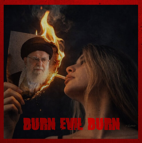 BURN EVIL BURN by Thomas Dellert, Digital for Sale on Singulart