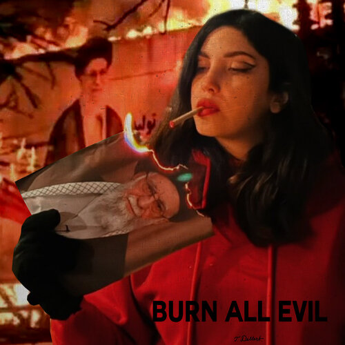 BURN ALL EVIL by Thomas Dellert, Digital for Sale on Singulart