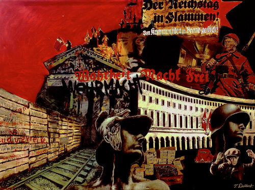 BERLIN  Creator and Destroyer van Thomas Dellert, Schilderij te koop op Singulart