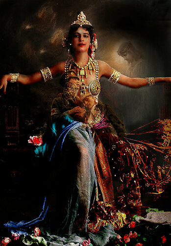 Mata Hari by Thomas Dellert, Print for Sale on Singulart