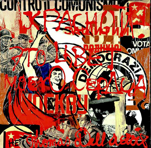 Defend Moscow our Home par Thomas Dellert, Peinture en vente sur Singulart