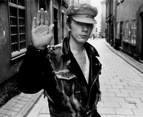 Johnny Rotten  1977 by Tommy Dollar van Thomas Dellert, Fotografie te koop op Singulart
