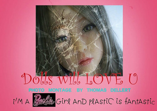 DOLLS WILL LOVE YOU par Thomas Dellert, Édition en vente sur Singulart