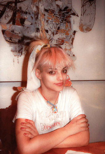 German Punk Queen Nina Hagen in New York Photo by Tommy Dollar van Thomas Dellert, Fotografie te koop op Singulart