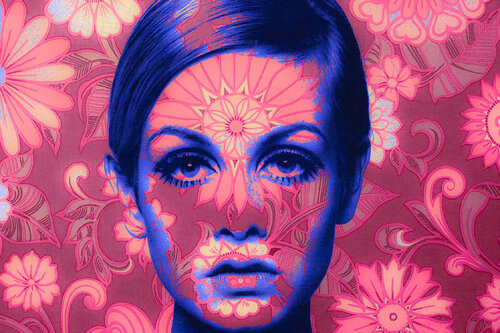 TWIGGY  the It Girl par Thomas Dellert, Édition en vente sur Singulart