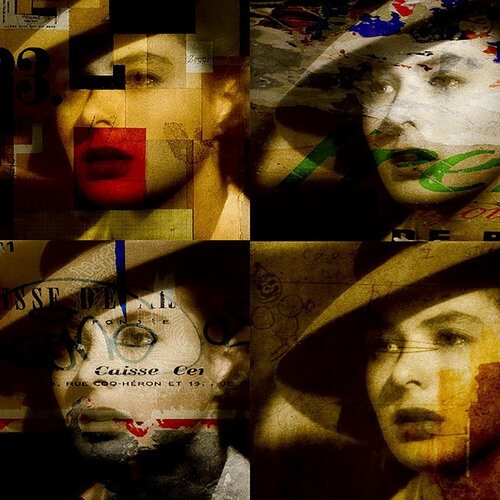 Ingrid Bergman  the farewell from the movie classic Casablanca van Thomas Dellert, Fotografie te koop op Singulart